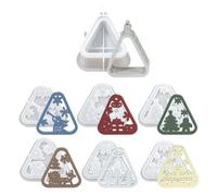 Moldes de silicona de Navidad para resina - Fácil extracción de moldes para manualidades, linternas de Navidad, moldes de resina, para adultos, decoración de y