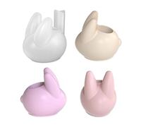 Moldes de silicona de Pascua | Molde de fundición de alimenticio de fácil liberación | Moldes de fundición de Pascua - para aromaterapia, yeso, arcilla, decoración del hogar, decoración de