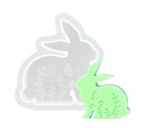 Moldes de silicona de Pascua, multiusos, fáciles de liberar, moldes de silicona para velas de Pascua, para Navidad, Halloween, día de San Valentín, vacaciones, cumpleaños, boda, postre