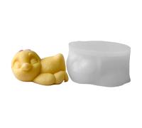 Moldes de silicona de pato para hacer jabón, resina epoxi, manualidades, siliconas multiusos para decoración de yeso, molde de silicona