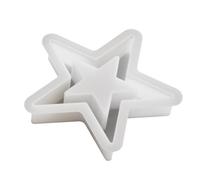 Moldes De Silicona En Forma De Estrella Moldes Para s Y Decoración | Moldes De Silicona Para La Navidad Para La Elaboración De Jabón Pastel Horneado Fabricación Árbol METRO