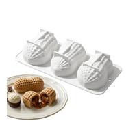 Moldes De Silicona - Fácil Liberación Resistentes Al Calor | Bandeja Para Hornear De Calidad Alimentaria | Molde Para Postres, Galletas, Pudín, Gelatina, Pastel De Chocolate | Herramienta Para