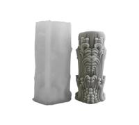 Moldes de Silicona Flexible Vela Columna Curva Forma De Regalo Fácil De Desmoldear
