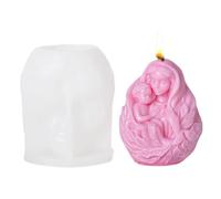 Moldes de silicona flexibles con velas de silicona para madres e hijos Los moldes para la fabricación de velas y adornos