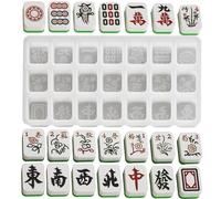 Moldes de silicona flexibles, Mahjong suministros, Custom Mahjong Azulejos Moldes, No Tick Cake Mould, Creative Baking Moulds, Mahjong Idea, Silicona Baking Molds