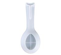 Moldes de silicona gruesa para tenedores de resina, moldes de soporte para cucharas, moldes de silicona con textura de silicona para bandeja de utensilios de proyecto creativo