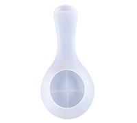 Moldes de silicona gruesa para tenedores de resina, moldes de soporte para cucharas, moldes de silicona con textura de silicona para bandeja de utensilios de proyecto creativo