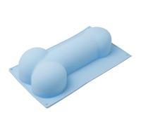 Moldes de silicona, molde para pene, moldes de chocolate de silicona resistentes al calor, molde divertido para pastel de pene para cocina de fiesta