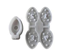 Moldes De Silicona Navideños - Molde de Silicona para Bombilla y Calendario de Adviento - Herramientas Reutilizables Materiales Manualidades Para Chocolate Jabón Yeso - Para Entusiastas Manualidades R