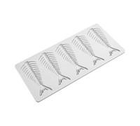 Moldes de silicona para alimentos | Silicona antiadherente flexible y divertida, molde para fondant en forma de espina de pescado y | Para niños, adultos, principiantes, alimentos, jabón