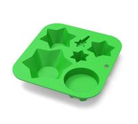 Moldes de silicona para árbol de Navidad, molde 3D para fondant, chocolate y decoración de pasteles.