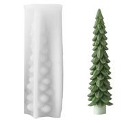 Moldes de silicona para árbol de pino, moldes de Navidad, moldes de silicona para manualidades, molde de jabón con forma de árbol de Navidad