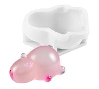 Moldes de silicona para caramelos, molde de goma Capybara para caramelos, herramienta antiadherente para hacer magdalenas, gelatina, postre, pudín, arcilla, pastel, jabón, decoración de cupcakes