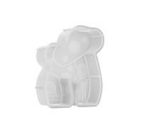 Moldes de silicona para casa de hongos para resina epoxi, moldes de silicona hechos a mano para jabón, yeso, para decoración del hogar, molde de casa de hongos