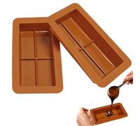 Moldes De Silicona Para Chocolate - 2 Piezas Molde Profundo De Fácil Desmolde | Molde de Silicona para Caramelos - Para Hornear Hacer Caramelos Cocina Casera Postre