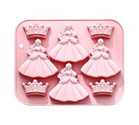 Moldes de silicona para chocolate, 8 cavidades, fácil de deshacer, reutilizables, lindos, para mantequilla, minipostres, jabón, velas, decoración de tartas, hogar, bar, cafetería, pícnic