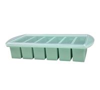 Moldes de silicona para congelador con tapas, bandeja de cubos grandes, bandejas de cubitos de hielo a prueba de fugas, utensilios de cocina reutilizables sin BPA para preparación de comidas, sopa