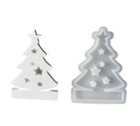 Moldes de silicona para decoración de árbol de Navidad, moldes personalizables para decoración del hogar, hermosos soportes para crear moldes