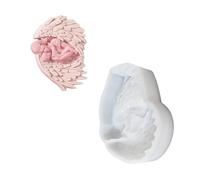 Moldes de silicona para decoración de hadas, hechas a mano, resina epoxi, silicona, hadas, hadas, yesos, suministros para manualidades