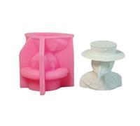 Moldes de silicona para decoración de jabón de resina epoxi, fondant, fondant, chocolate, caramelo, cuervo, médico, figurita
