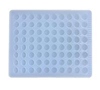 Moldes de silicona para decoración de llavero de expresión, molde colgante de resina epoxi para manualidades