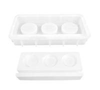 Moldes de Silicona para Epoxi,Kit De Manualidades DIY De Fácil Desmoldeo | Moldes De Resina Epoxi Para Pecera Y Candelabro - Para Proyectos De Arte Decoración Del Hogar Familia Y Principiantes