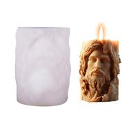 Moldes de silicona para estatuas religiosas, moldes para velas 3D, moldes para decoración del hogar y fabricación de velas DIY, decoración de pasteles y jabones
