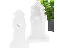 Moldes de silicona para faros de resina epoxi, molde de resina de faro - Molde de moldeo epoxi | Moldes de fondant de faro, molde de arte de resina de estatua, molde ornamental de silicona, moldes en