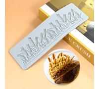 Moldes de silicona para fondant de encaje, moldes con patrón 3D para decoración de pasteles, herramientas de manualidades de azúcar comestible, moldes de tubo para cupcakes, resina, arcilla