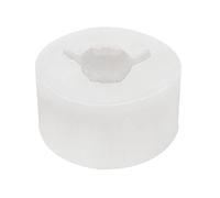 Moldes de silicona para fondant, diseño de cabeza de perro de peluche, hechos a mano, herramientas de decoración de pasteles de resina para hacer moldes de cocina