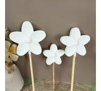 Moldes de silicona para fundición de primavera, 3 unidades, diseño de flores, molde de silicona, molde de silicona, molde de primavera y flores, moldes de yeso para fundición de primavera, velas