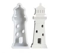 Moldes de silicona para fundición marítimo, faro, moldes de silicona para verano, moldes de yeso para fundir velas, faro marítimo, molde de silicona, moldes de silicona de Pascua, ideas de regalo de