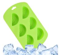 Moldes de silicona para hacer caramelos | Accesorios para hornear antiadherentes reutilizables en forma de fruta de 6 capas | Pequeños moldes para dulces, para entusiastas amigos, estudiantes, adultos