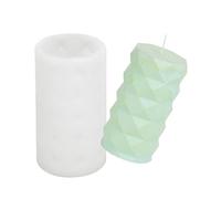 Moldes de silicona para hacer suministros hechos a mano, moldes de diseño cilíndrico, accesorios para hacer joyas, suministros hechos a mano