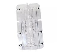 Moldes de silicona para hacer velas, reutilizables, antiadherentes, resistentes al calor, moldes de vela de soldado 3D de estilo británico, moldes de soldado fáciles de usar, suministros de