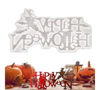 Moldes de silicona para Halloween | Moldes para decoraciones de puertas hechas a mano, ayuda versátil para manualidades para pasteles, resina, chocolate, velas, jabón, postre