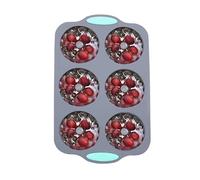 Moldes de silicona para helados, 6 huecos, fáciles de disolver, molde para helado de whisky, decoración navideña, moldes para tartas de chocolate congelado, cubitos de hielo, cócteles, comida, jabón