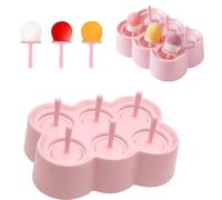 Moldes de silicona para helados, moldes para helados de bebé, moldes para helados para niños, moldes para helados, mini moldes para helados, moldes para congelar frutas o yogur para niños, bebés