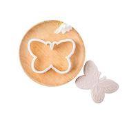 Moldes de silicona para hornear con forma de mariposa, diseño único de mariposa, moldes de galletas de silicona para confitería y pastelería, forma en miniatura