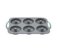 Moldes de silicona para hornear - Molde circular para postre | Utensilios versátiles para hornear esponjas escalonadas, pan, pudín de gelatina, aperitivos saludables, suministro resistente al calor