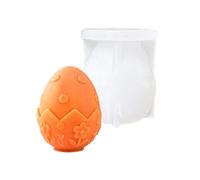 Moldes de silicona para huevos de flores, de grado alimenticio, para hacer resina epoxi, jabón, chocolate, huevos de flores