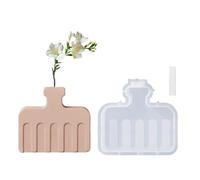 Moldes de silicona para jarrones, herramienta para manualidades, moldes geométricos para maceteros, fácil desmoldar, molde para manualidades, accesorios creativos para jarrones, molde de silicona