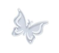 Moldes de silicona para llavero de manualidades con colgante de mariposa y sol, herramienta de manualidades para proyectos, moldes de silicona de mariposa, estrella y sol