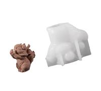 Moldes de silicona para manualidades de ardilla resistentes al desgarro, diseño versátil para joyas de resina, exhibiciones de estantes, proyectos creativos, joyería, molde de silicona