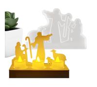 Moldes De Silicona Para Manualidades - Decoración Del Hogar Reutilizable De Pascua - Moldes para Yeso, Velas y de Manualidades,Para Cemento, Yeso, Decoración Del Hogar, Pascua, Sala, Mesa, Cocina,