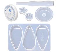 Moldes De Silicona Para Manualidades - Moldeador Antiadherente De Fácil Desmoldeo Para Artesanías - Molde Para La Elaboración De Alfombrillas Para Platos Calientes - para Resina Yeso Cemento Arcilla J