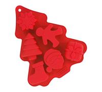 Moldes De Silicona Para Navidad,Bandeja Reutilizable De Fácil Desmolde - Moldes De Caramelo Para Navidad,Jabón Caramelos Hielo Galletas Manualidades Alimentarias Fondant Fiestas