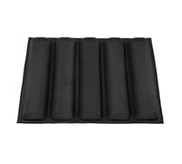 Moldes de Silicona para Pan de Forma Oblonga, Molde para Baguette, Bandeja para Hornear Francesa, aplicación para Masa congelada, Pan de Trigo Integral, Perrito Caliente, Leche Haas