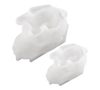 Moldes De Silicona Para Pascua | Herramienta De Moldeo 3D Hecho A Mano - Para La Fabricación De Velas | Para El Cemento, Jabón, Candelabros, Yeso Y Decoración De