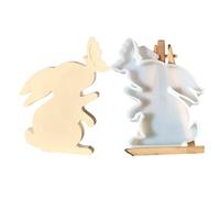 Moldes de Silicona para Pascua Molde para Resina de Conejito